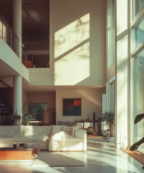 Modern Spacious Living Room