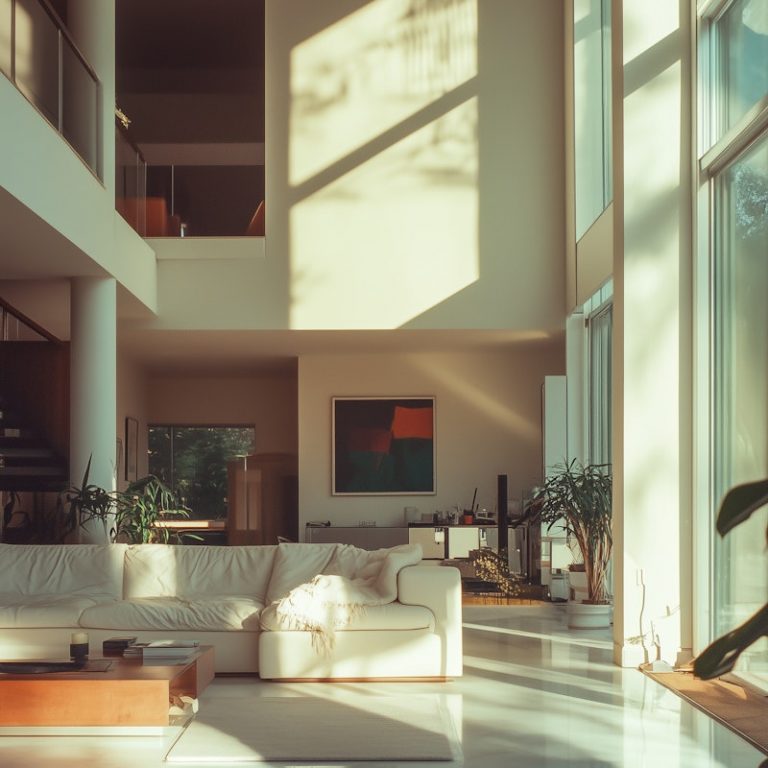 Modern Spacious Living Room